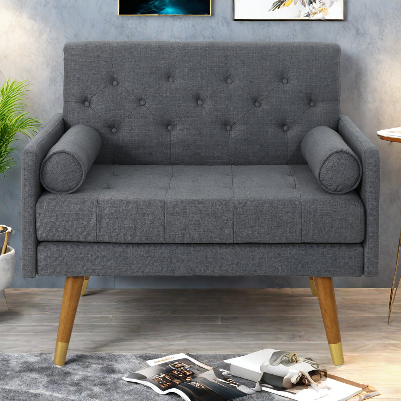 CHAISE CLUB, Gris foncé