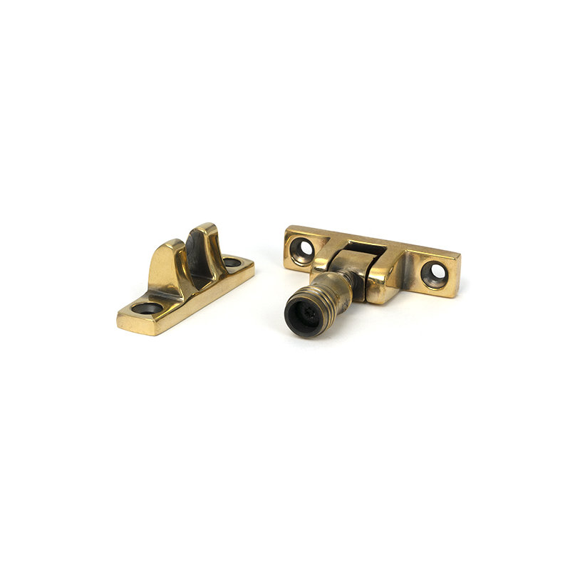 Prestbury Brighton Fastener - Narrow (Square), Aged Brass