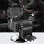 Fauteuil de coiffeur inclinable robuste, fauteuil de coiffeur inclinable hydraulique polyvalent pour salon de beauté, pivotant à 360 ° et réglable en hauteur, pour salon de coiffure et salon de beauté, équipement de coiffage spa
