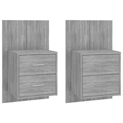 Jaiceon Wall-mounted Bedside Cabinet