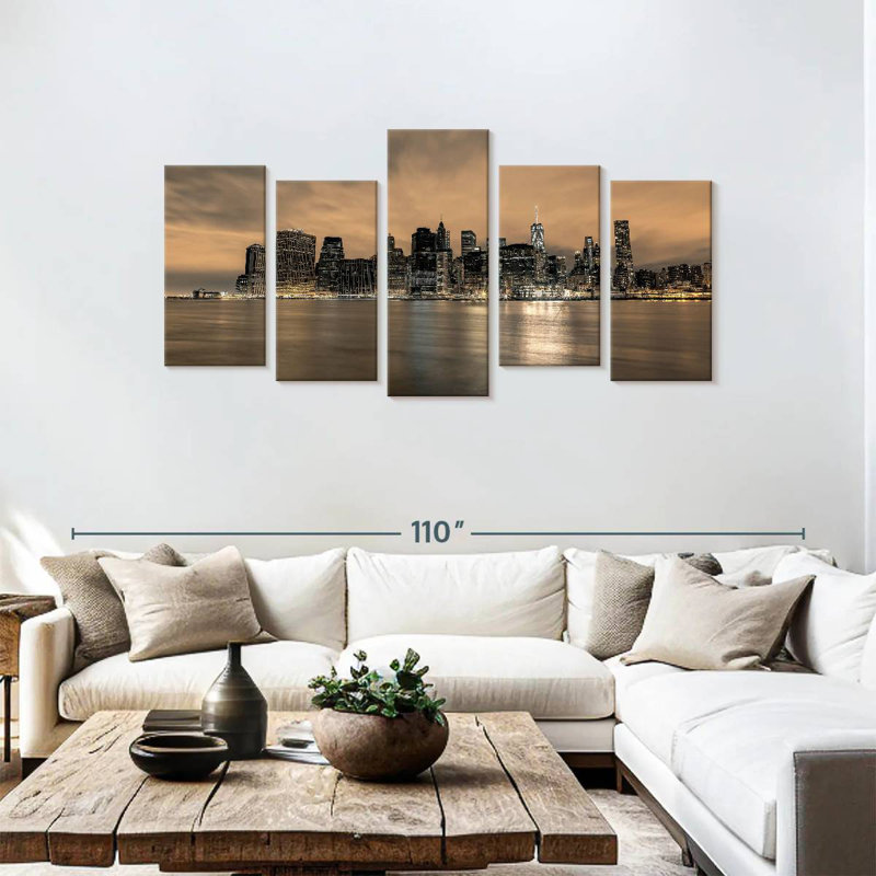  «Ah New York, H 40 po x l 80 po