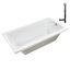 Baignoire de trempage en acrylique 66 po. X 34 po. Drain inclus-97545250