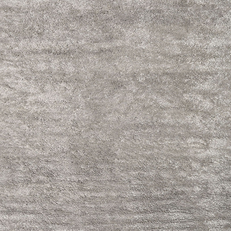 Tapis contemporain gris, Carré 3 pi