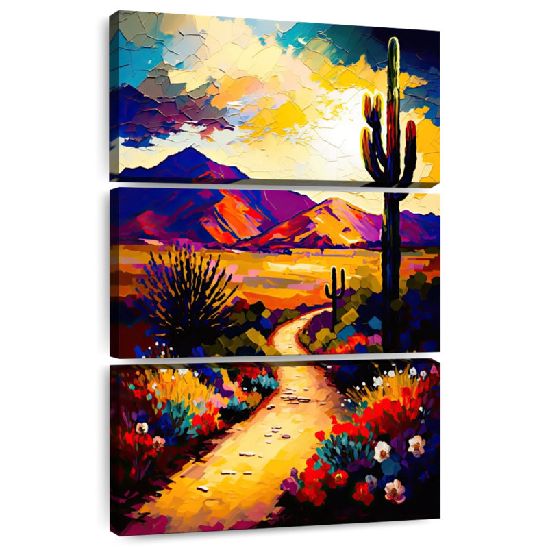 Nicci Arizona Desert In Bloom, 32" H x 20" W