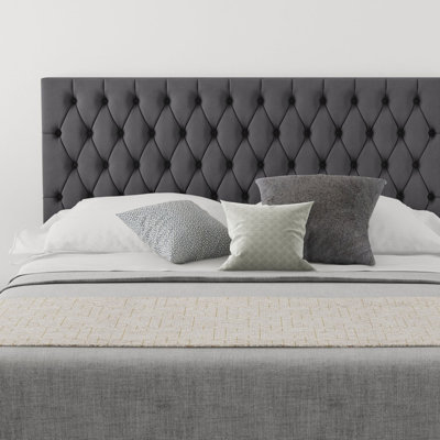Upholstered Velvet Headboard