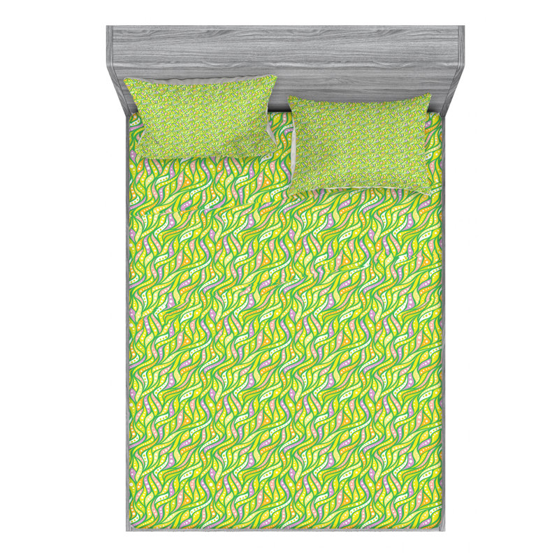 Ensemble de draps, Ensemble de drap pour grand lit avec drap-housse