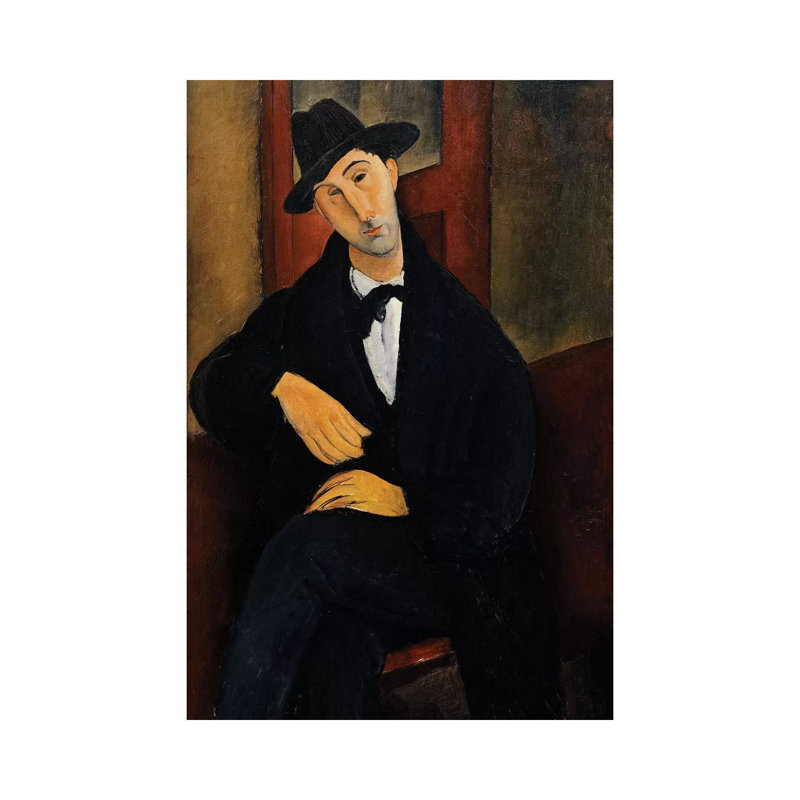 Portrait of Mari, 1919-20 by Amedeo Modigliani - 1 Piece Wrapped Canvas Painting, 101.6 cm H x 66.04 cm W