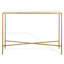 Isabellina Metal And Marble Console Table-873308532