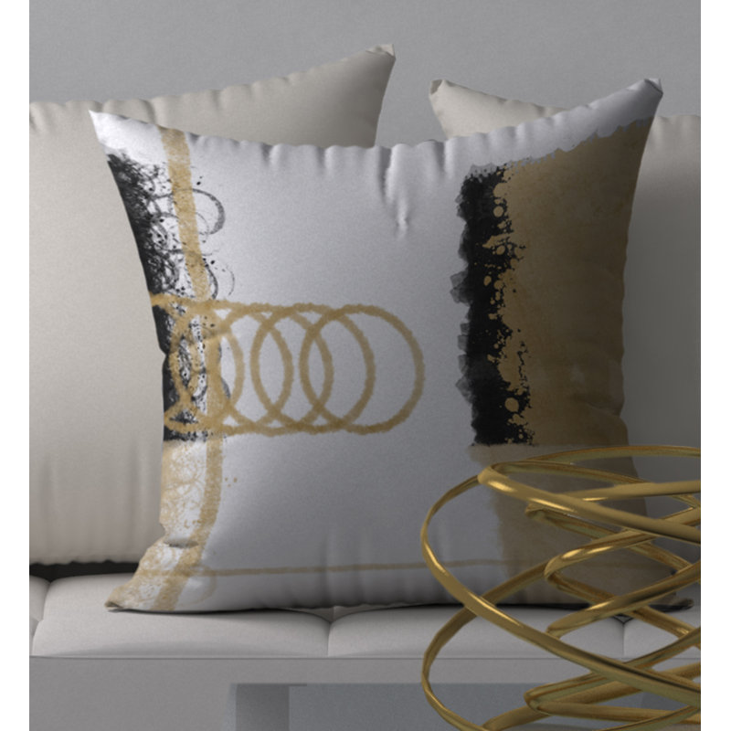 Reversible Throw Pillow, 18" x 18"