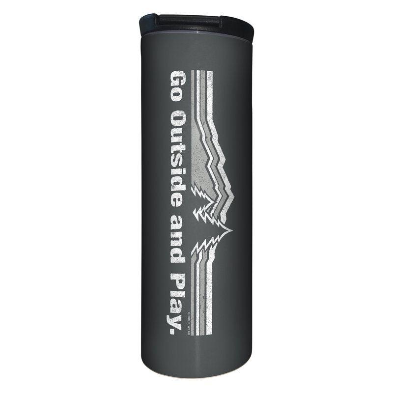 Highland Home Go Out 17 oz. Verre en acier inoxydable avec couvercle