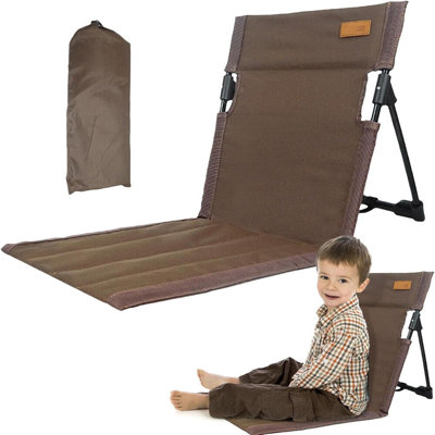 Chaise de camping pliante ultra-légère avec dossier Chaise de détente pour l'extérieur avec sac de transport pour le camping