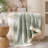  Heather Knit Throw Reversible Throw Blanket Soft Feather Yarn Blanket For Sofa, Bed, Gift-109868407-111798991