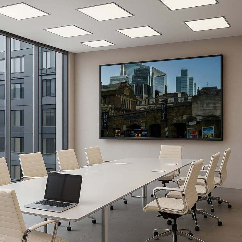 JYXCN All-in-One 65 "Smart Board, écran tactile numérique calendrier électronique 4K Smartboard affichage interactif pour la formation, les bureaux (y compris le support mural)