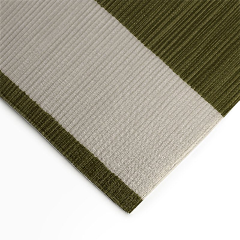 Tapis d'intérieur et d'extérieur à carreaux beige, Rectangulaire 3 pi x 5 pi