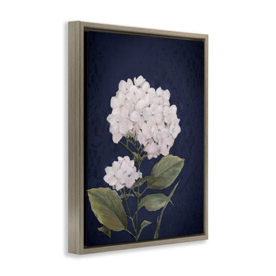 «White Hydrangea Blossom», art mural encadré par Patricia Pinto