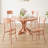 Medieval Solid Wood Side Dining Chairs-349478017