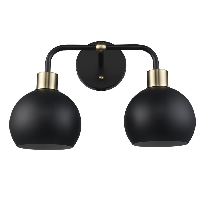 Éclairage pour meuble-lavabo à intensité variable Pupo, 2, Noir