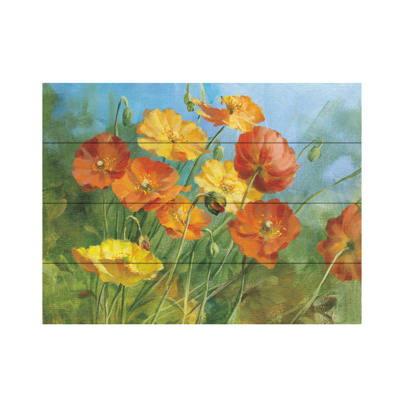 Danhui Nai Summer Field IV, 12" H x 16" W