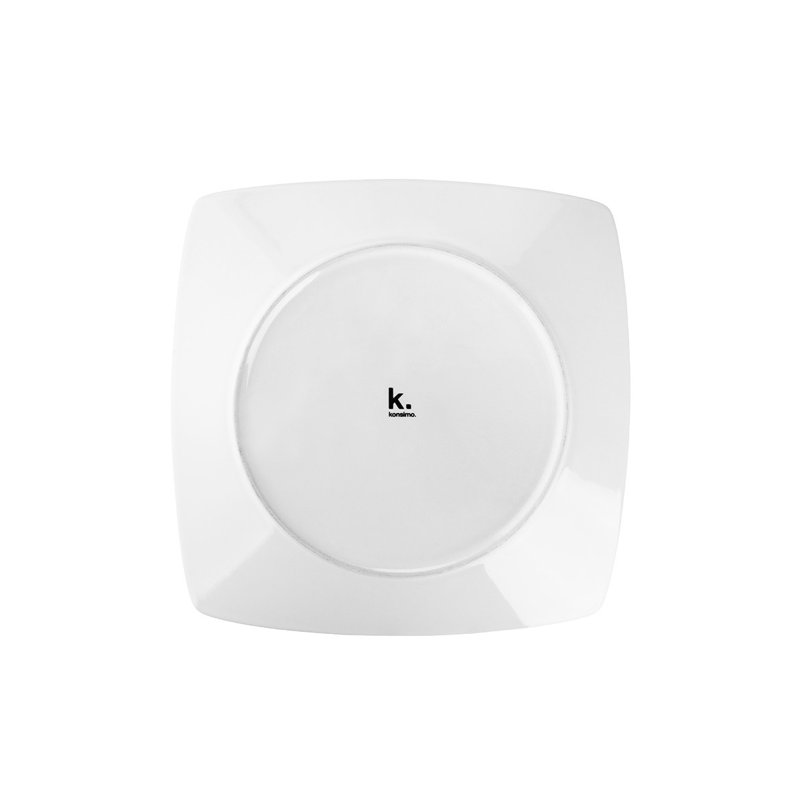 Arcanum Piece Ceramic Dinnerware Set - Service for 6, White