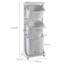 Berges Plastic Laundry Room Organizer with Wheels