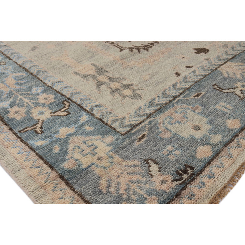 New Indian Bakshaish 1 Wool On Cotton 8Ft8inx11ft8in Taupe