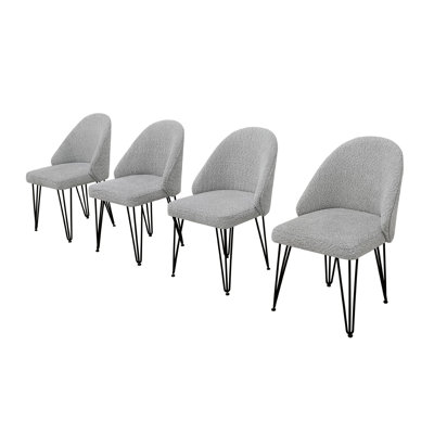 Ensemble de chaises de salle à manger N gras (ensemble de 4)