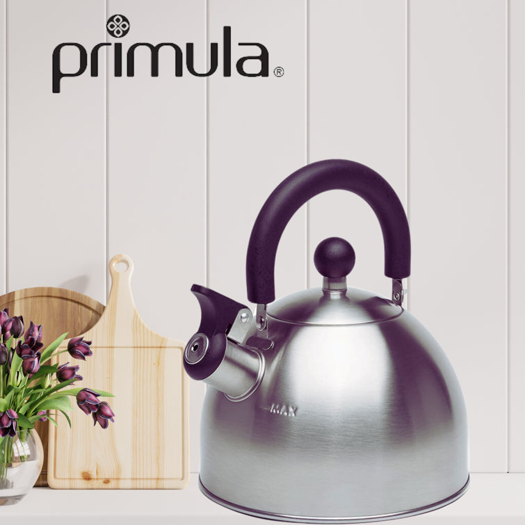 Primula 1.5 Quarts Stainless Steel Whistling Stovetop Tea Kettle