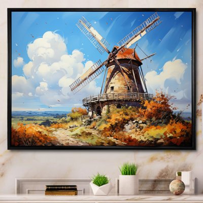 Masina Allemagne, moulin à vent hollandais I - impression