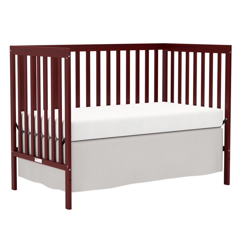 Lit de bébé convertible 5-en-1, Cerisier