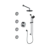 Complete Shower System with Rough-in Valve