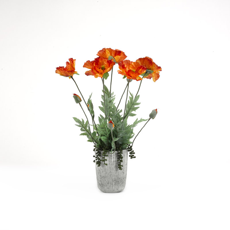 6,75 po plante à fleurs artificielle