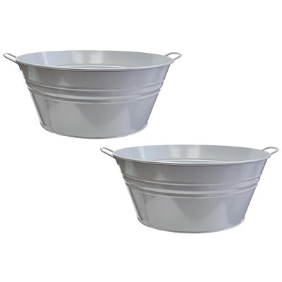 Rozario Metal Pot Planter