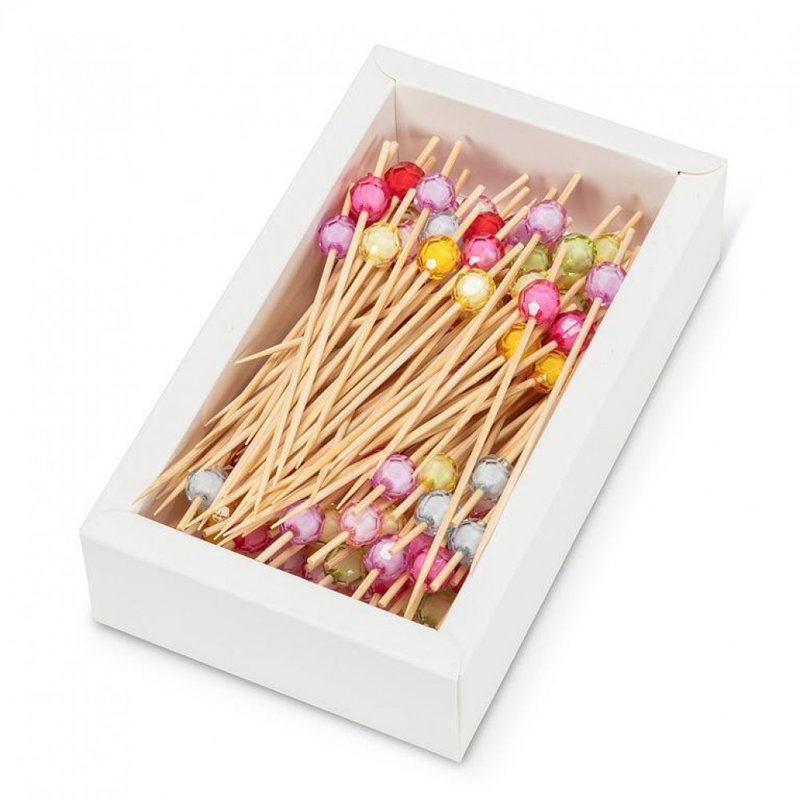 Colourful Balls 100 Piece Cocktail Pick