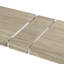 7-Piece Wooden Dining Table Set with Extendable Table, 12" Leaf and 2 Drawers