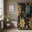Batik Petals - Rideau de douche Premium-1041982909