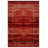 Susan Red Oriental Machine Printed Cotton Polyester Area Rug-1941782603