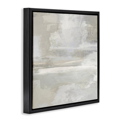 Cadre flottant abstrait contemporain contemporain, design par Rachel Springer