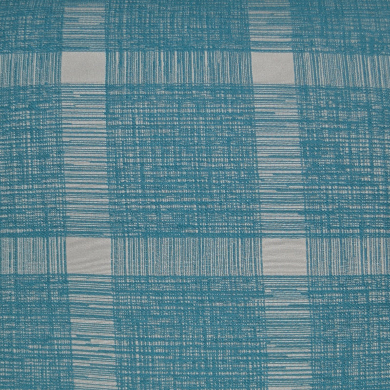 Checkmate Pillow Cover & Insert, Turquoise, Rectangle 14"H x 24"W