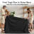  2-in-1 Foldable Yoga Chair with Removable Washable Cover, Ergonomic Chaise Lounge and Bed Bench for Home Studio-368112400