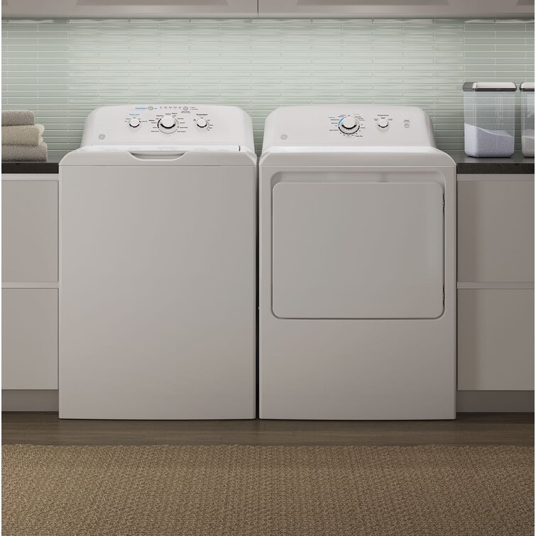  7.0 cu. ft. Gas Dryer - White : Appliances