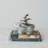 Janekia Reactive Glaze Rabbit Statue Planter