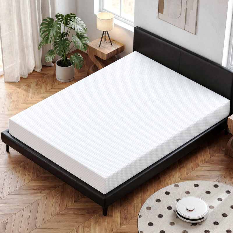 Medium Firm Cooling Gel Memory Foam Mattress in A Box with Removable Cover, Twin XL, 5"