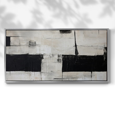 Abstract Series-CCCXLVII- Framed Gallery Wrapped Canvas -Ready to Hang
