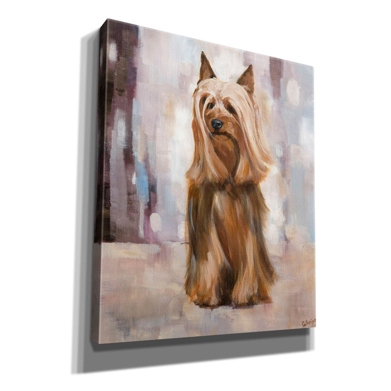 " Silky Terrier L " by Solveiga, 24" H x 20" W x 0.75" D