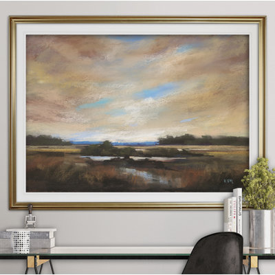 " Meadow Sunset "