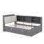 Lit plateforme avec tablettes, lit gigogne et tête de lit-1411058210-1411058209