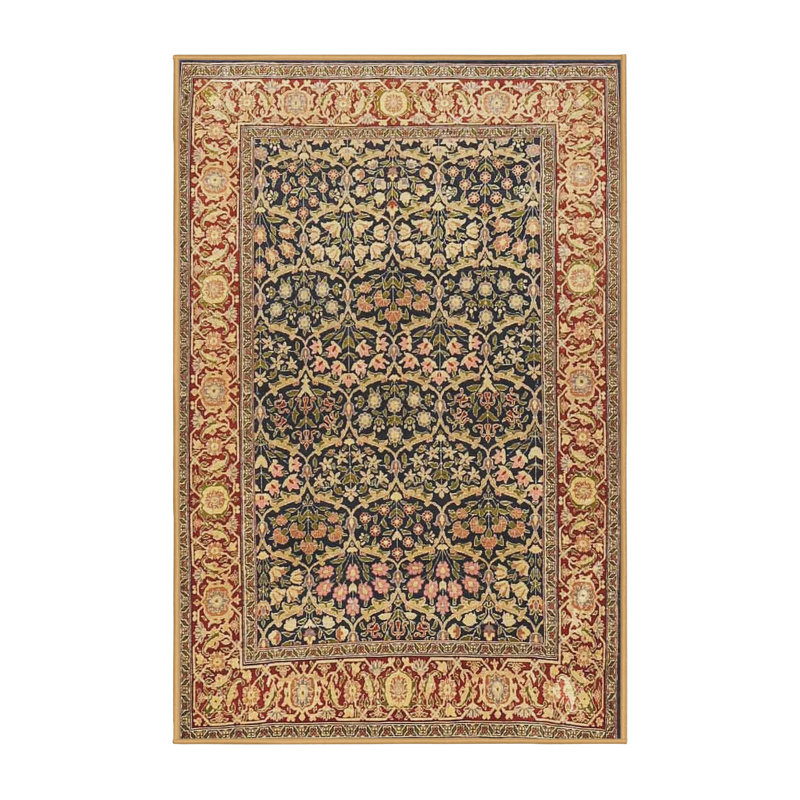 Oriental Indoor Rug, Rectangle 6' x 9'