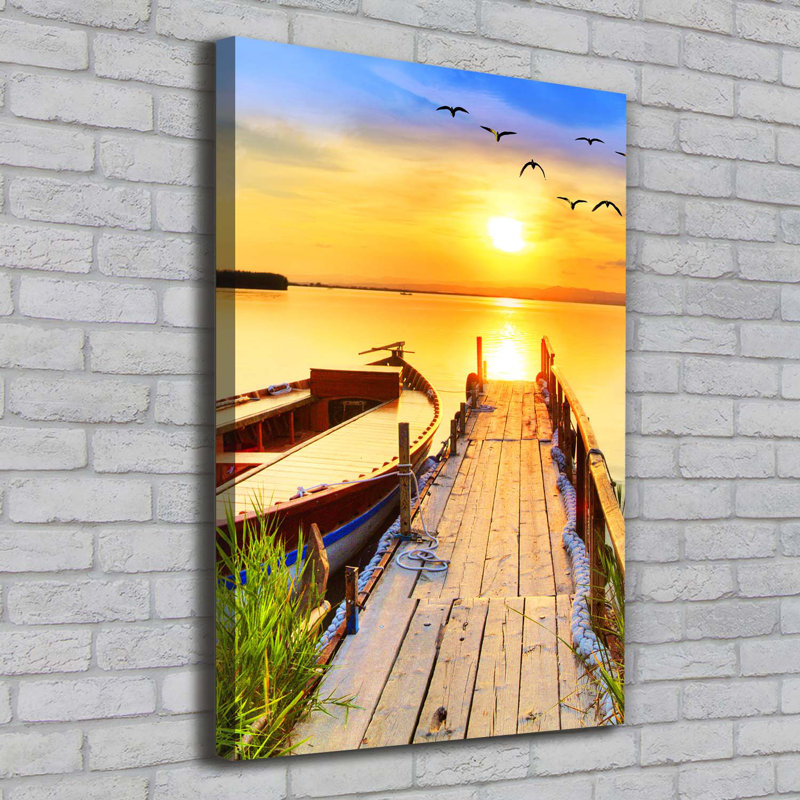 Lake - Wrapped Canvas Print