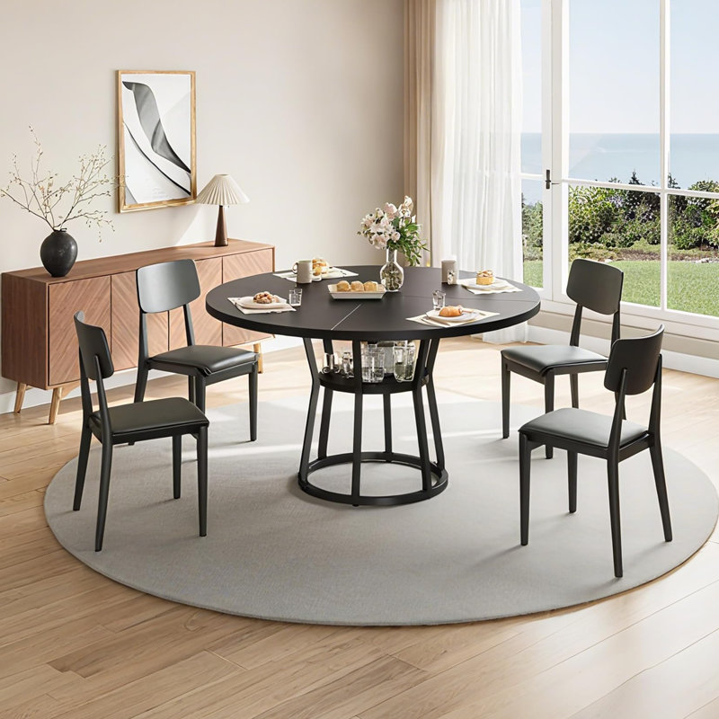 Dining Table, Black