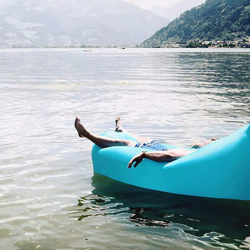 Banc de camping Rykir, Bleu